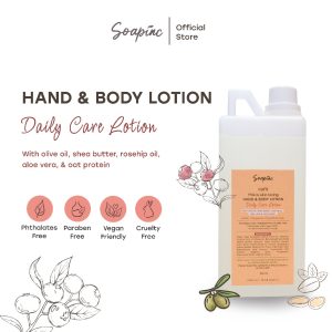 [Soapinc] Refill Daily Care Hand & Body Lotion 475ml - 950ml